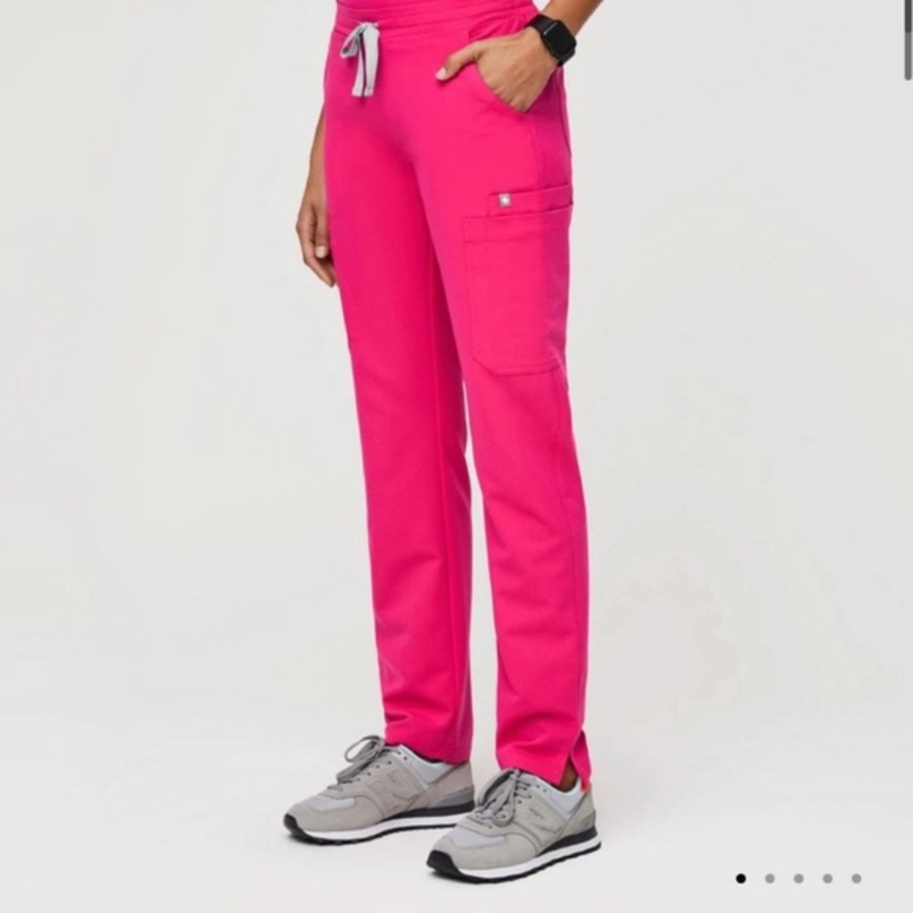 FIGS Shocking Pink Yola's in XXS